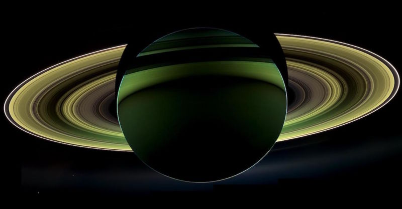 Saturn, taken by Cassini in 2012. (Image: NASA)